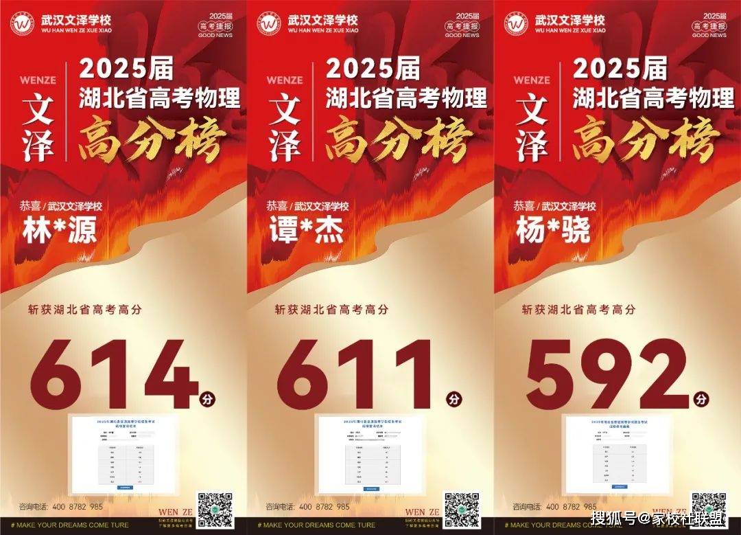 一鸣惊人！武汉文泽学校2025届高考首战告捷！