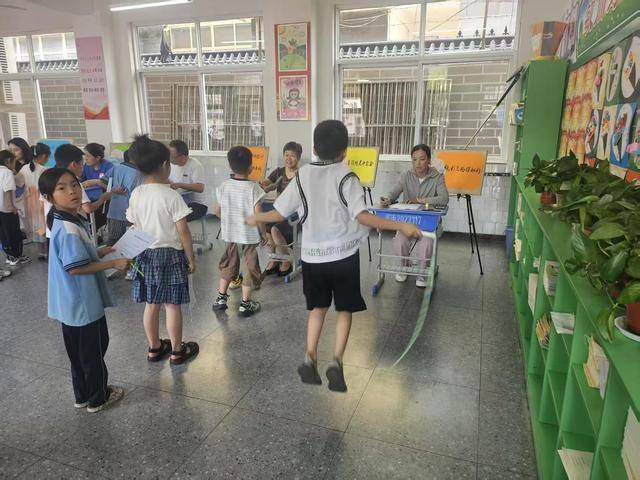 济源：济水南街学校举行低年级素养测评