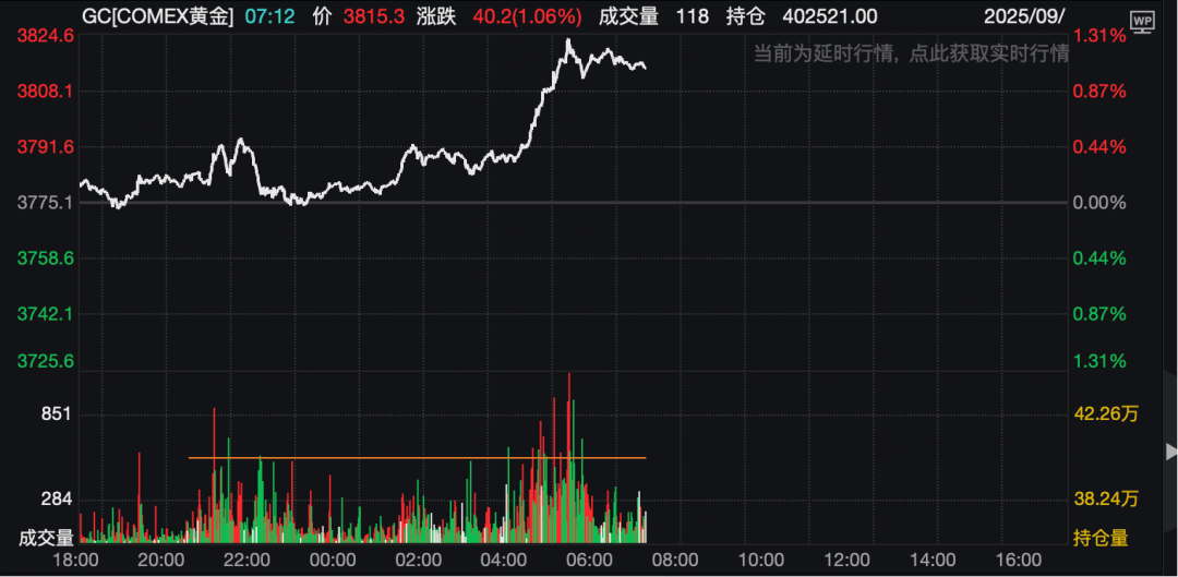 见证历史!金价,再猛拉!