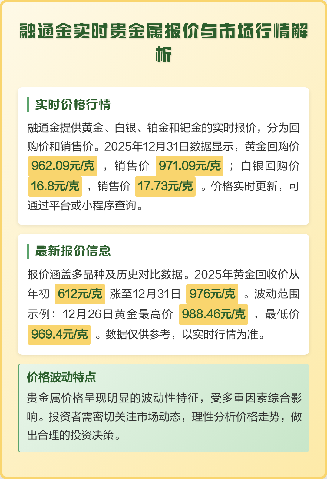 贵金属价格行情(贵金属价格行情最新消息)